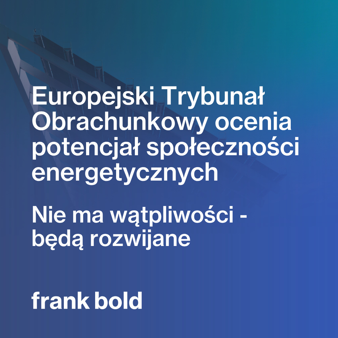 Potencjał społeczności energetycznych w ocenie Europejskiego Trybunału Obrachunkowego 